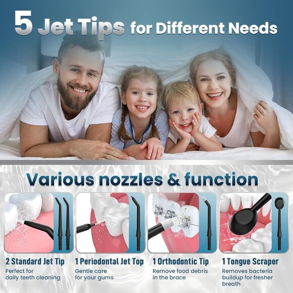 Water Flosser for Teeth Cleaning - Picture 4 of 7